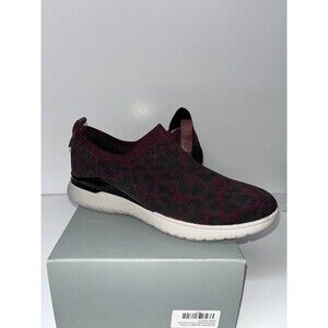Rockport Total Motion Sport Slip-on Women's Leopard Fabric Stretch Size 8.5M
